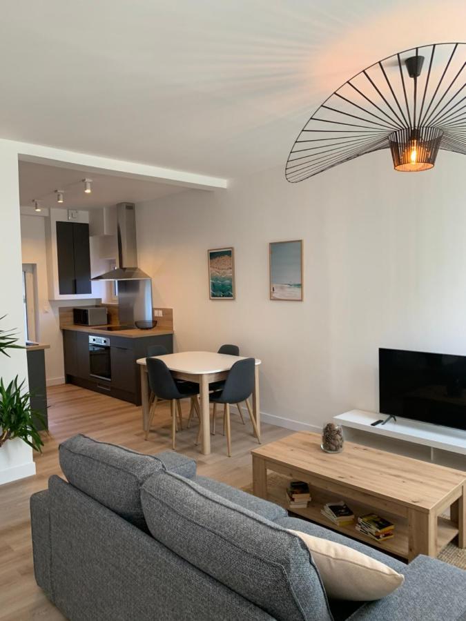 L'Air De La Mer, 2 Chambres, 50M Plage, Parking Houlgate Exteriör bild